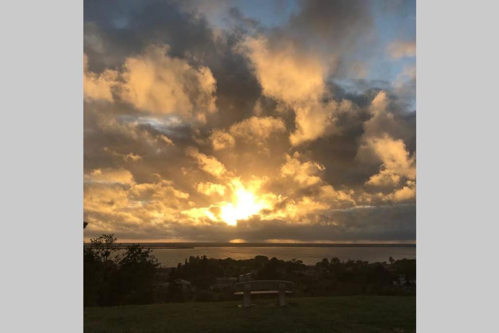 Appartement Avec Vue Panoramique Sur L'Estuaire De La Gironde Plassac  Eksteriør billede
