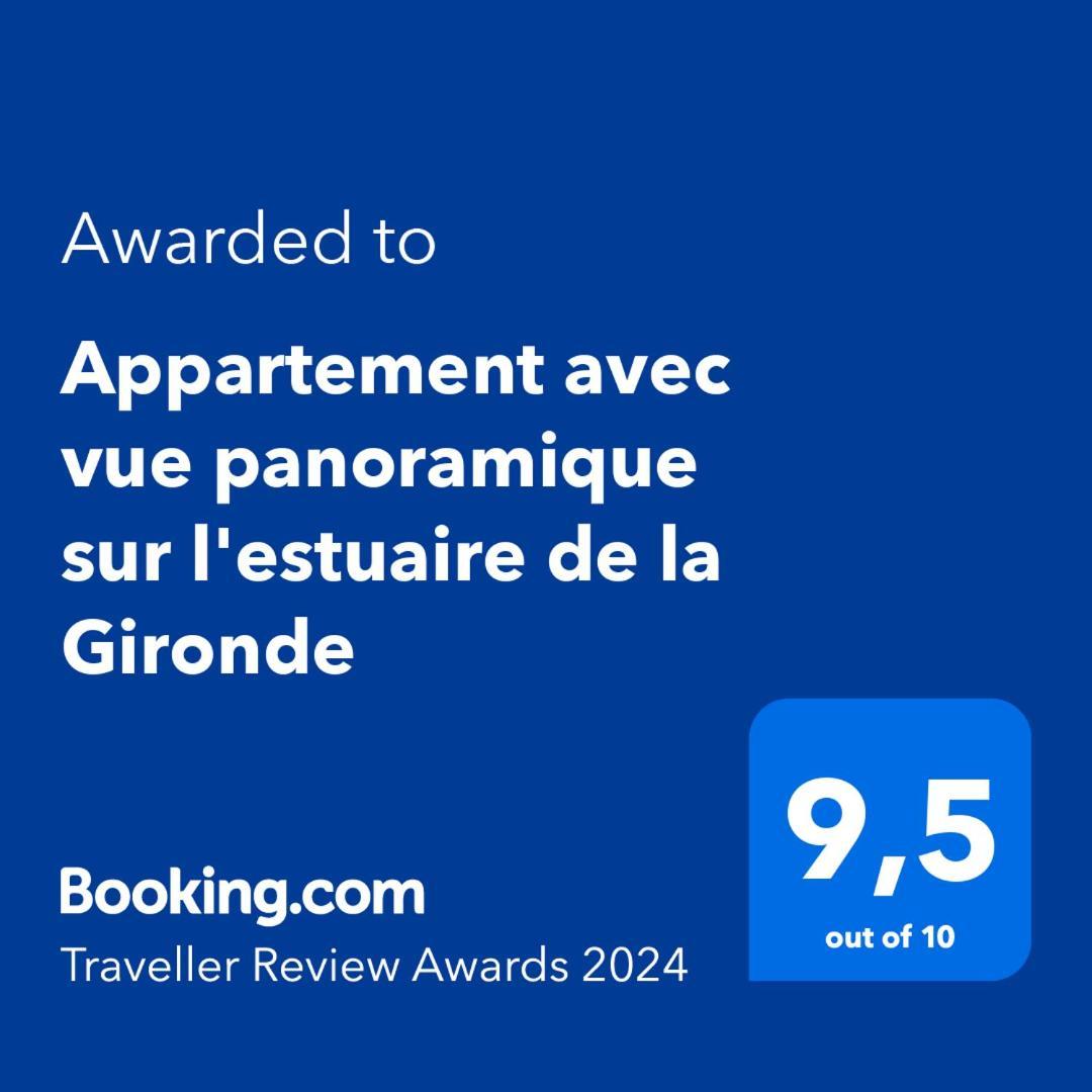Appartement Avec Vue Panoramique Sur L'Estuaire De La Gironde Plassac  Eksteriør billede